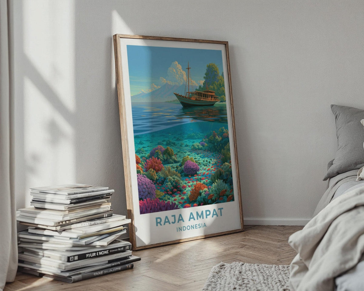 Raja Ampat Poster - WanderWall