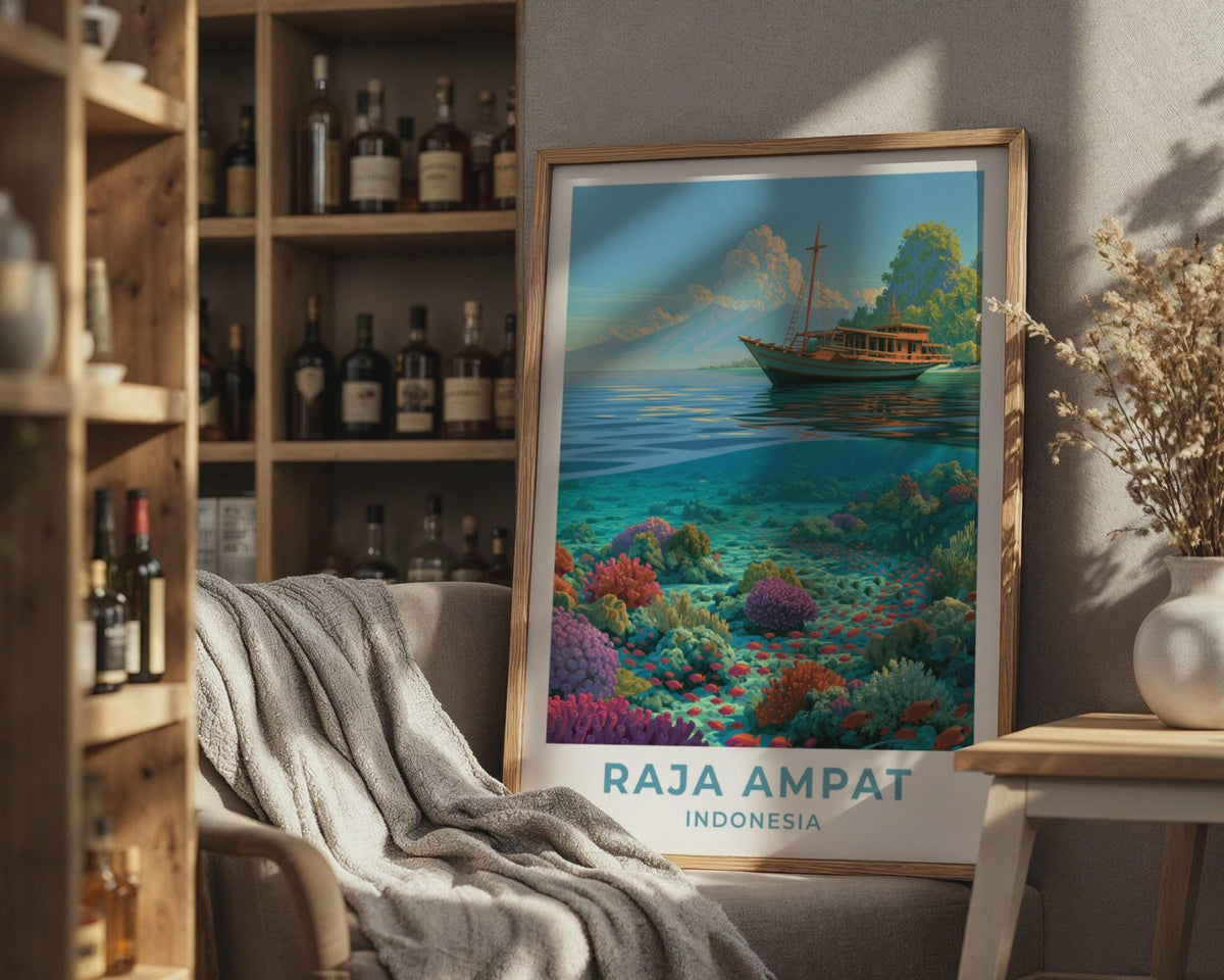 Raja Ampat Poster - WanderWall