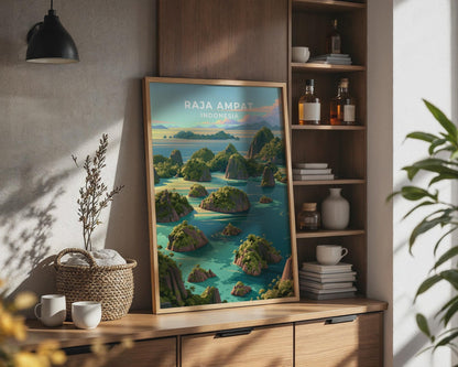 Raja Ampat Poster - WanderWall