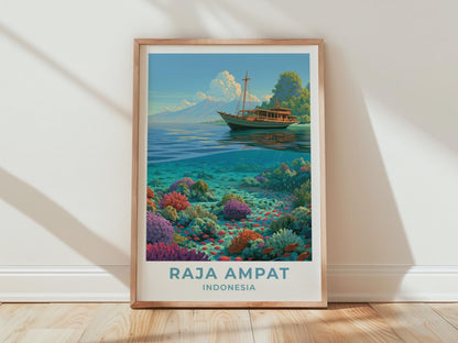Raja Ampat Poster - WanderWall
