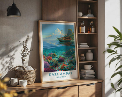 Raja Ampat Poster - WanderWall