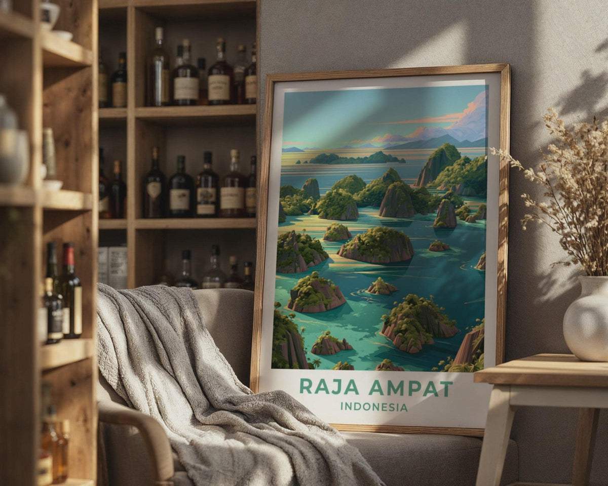 Raja Ampat Poster - WanderWall