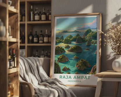 Raja Ampat Poster - WanderWall