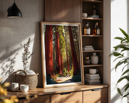 Redwood National Park Poster - WanderWall