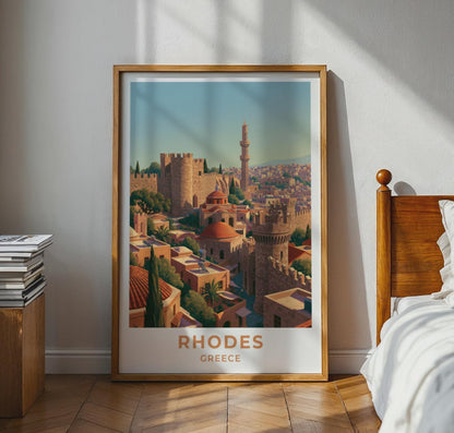 Rhodes Poster - WanderWall