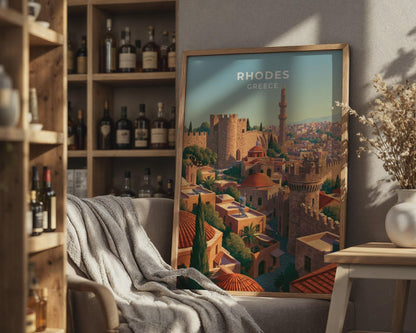 Rhodes Poster - WanderWall