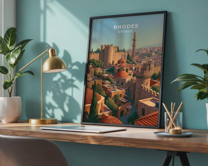 Rhodes Poster - WanderWall