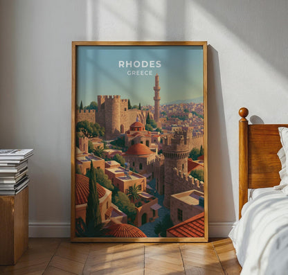 Rhodes Poster - WanderWall