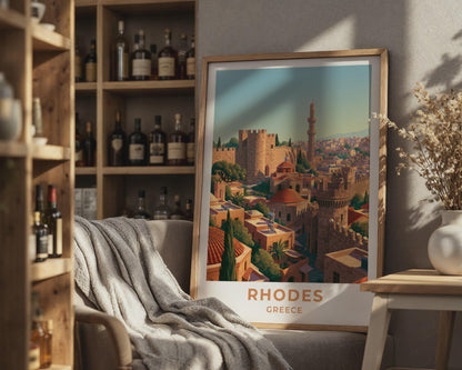 Rhodes Poster - WanderWall