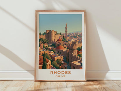 Rhodes Poster - WanderWall