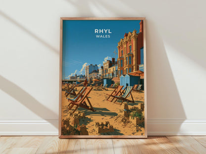 Rhyl Poster - WanderWall