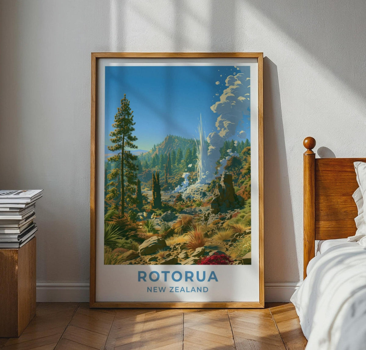 Rotorua Poster - WanderWall