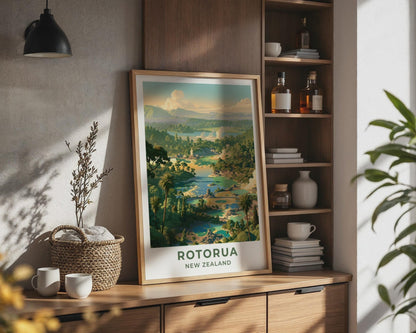 Rotorua Poster - WanderWall