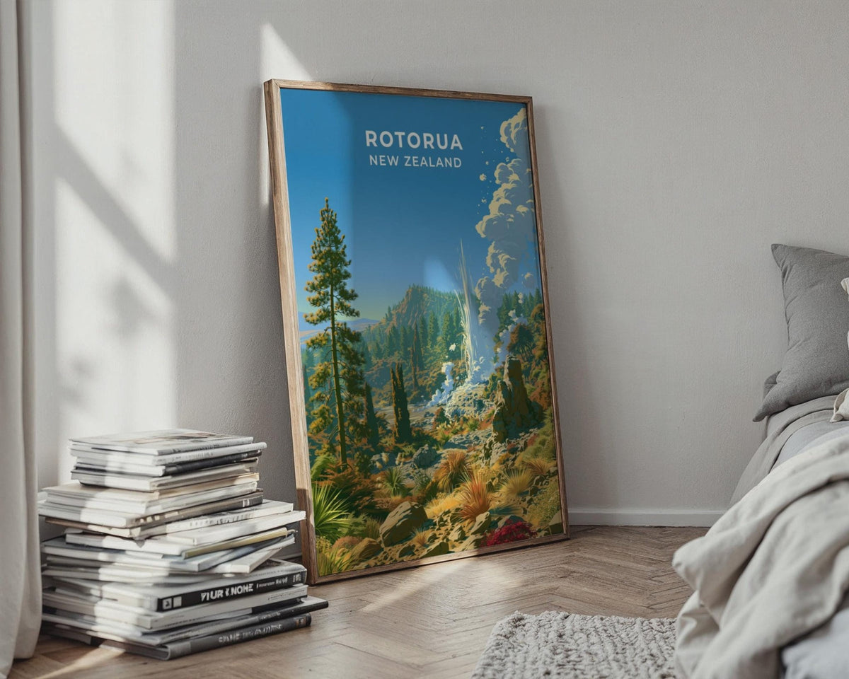 Rotorua Poster - WanderWall