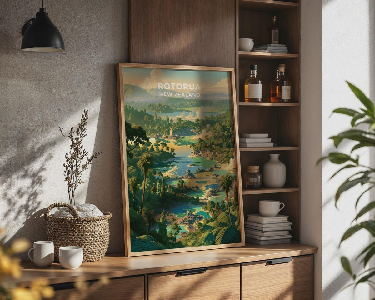 Rotorua Poster - WanderWall