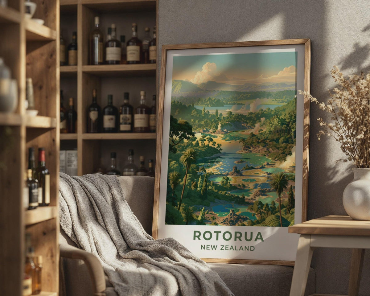 Rotorua Poster - WanderWall