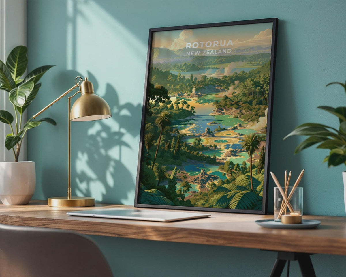 Rotorua Poster - WanderWall