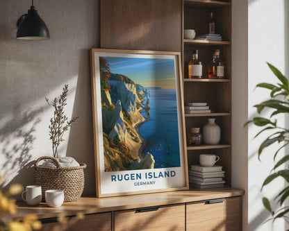 Rugen Island Germany Travel Poster - WanderWall