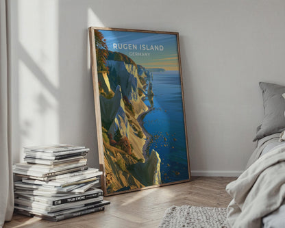 Rugen Island Germany Travel Poster - WanderWall