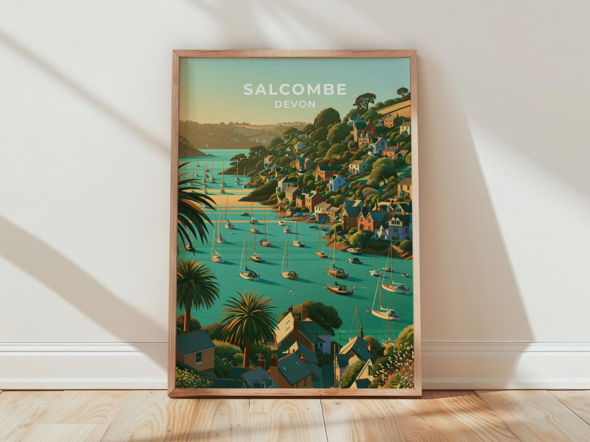 Salcombe Poster - WanderWall