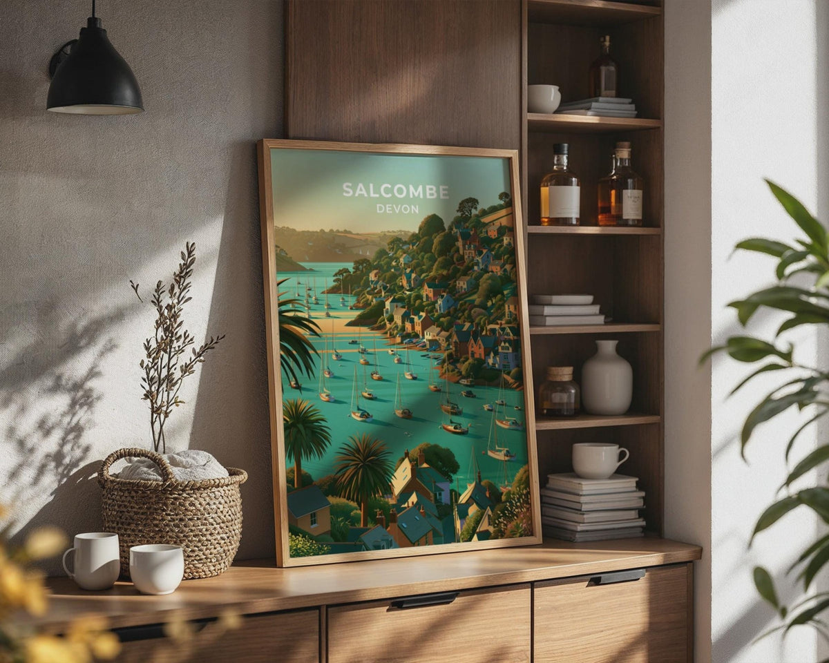 Salcombe Poster - WanderWall