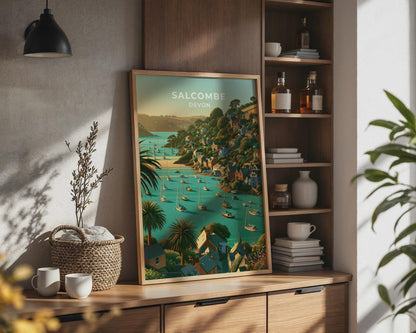 Salcombe Poster - WanderWall