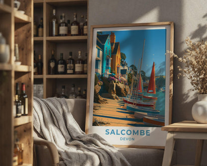 Salcombe Poster - WanderWall