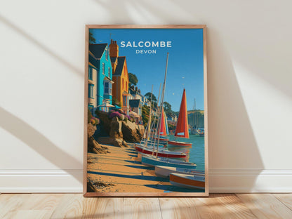 Salcombe Poster - WanderWall