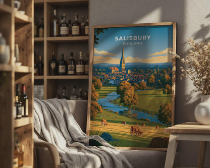 Salisbury Poster - WanderWall