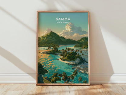 Samoa Poster - WanderWall