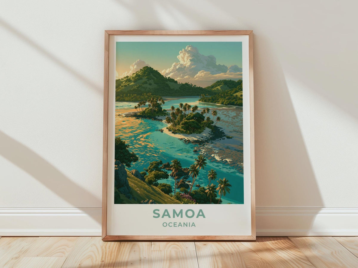 Samoa Poster - WanderWall