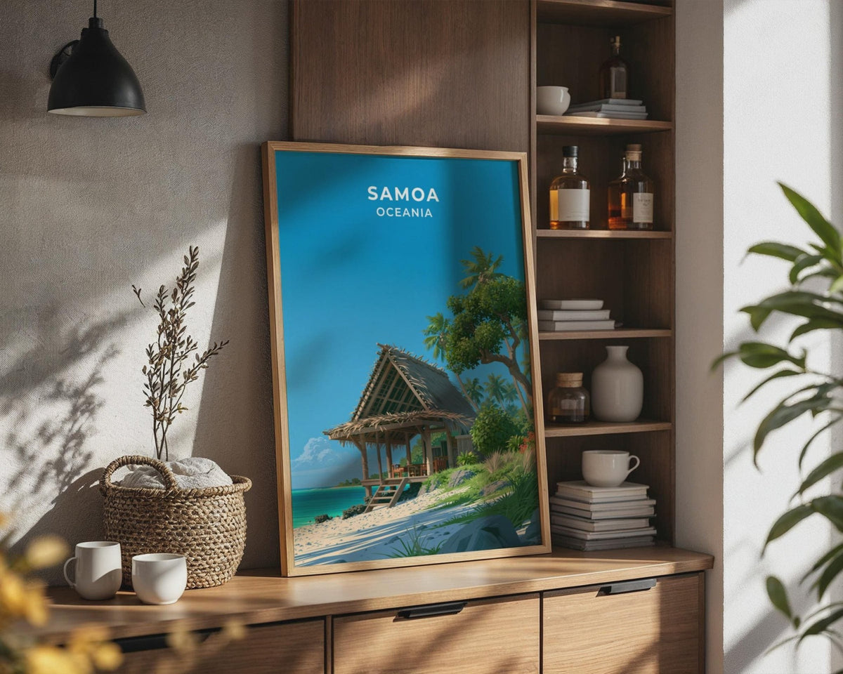 Samoa Poster - WanderWall