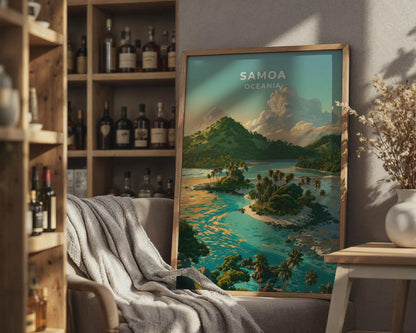 Samoa Poster - WanderWall