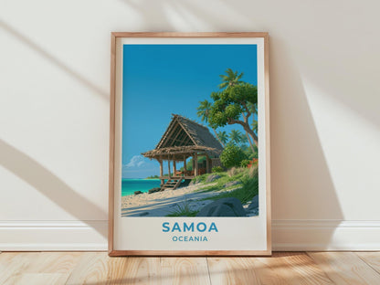 Samoa Poster - WanderWall
