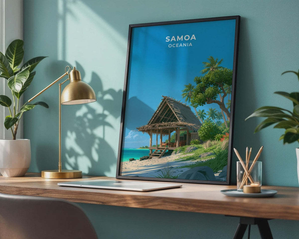 Samoa Poster - WanderWall