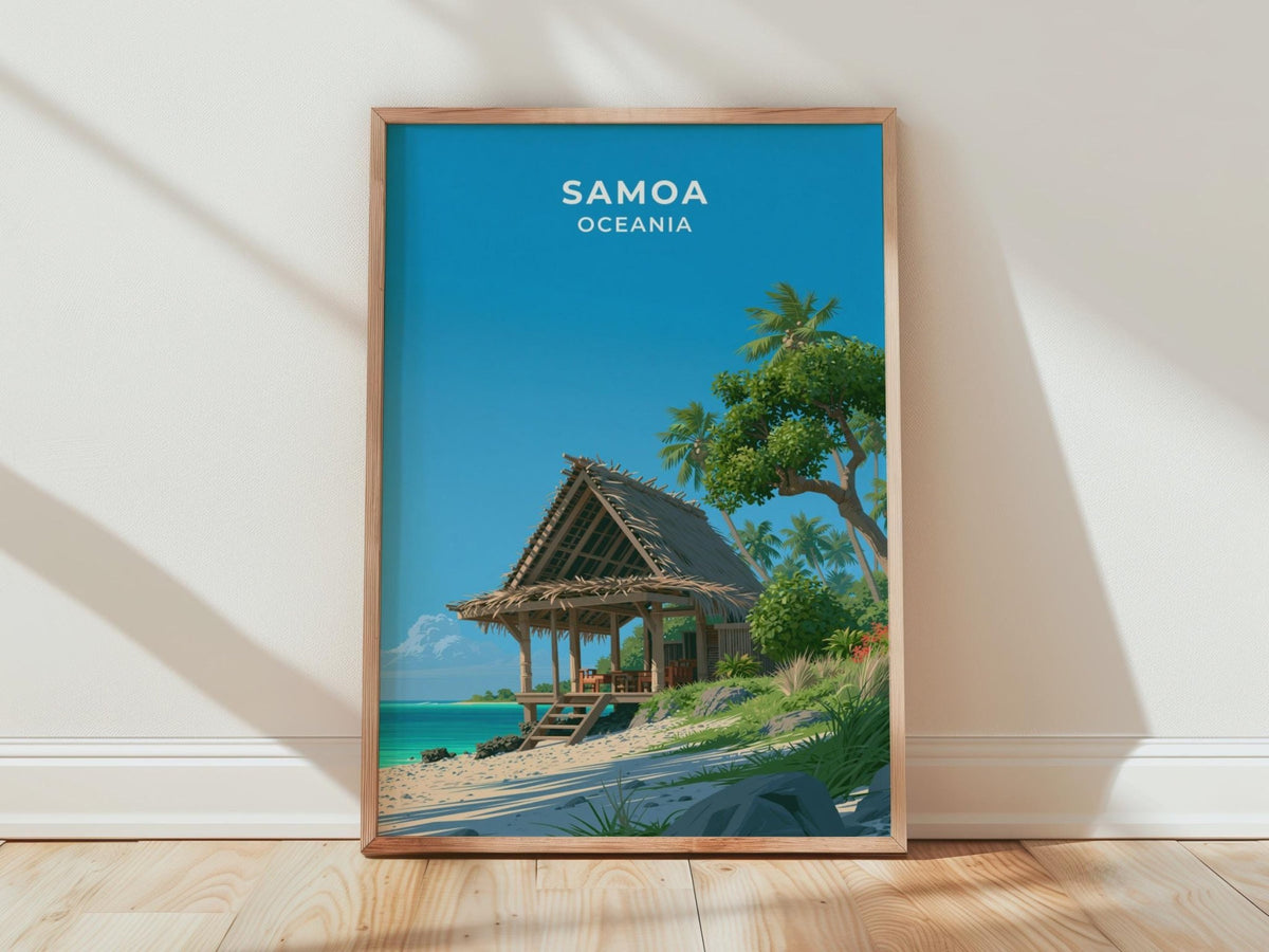 Samoa Poster - WanderWall