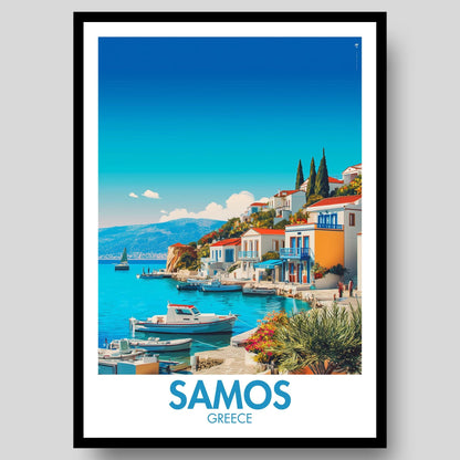 Samos Poster - WanderWall