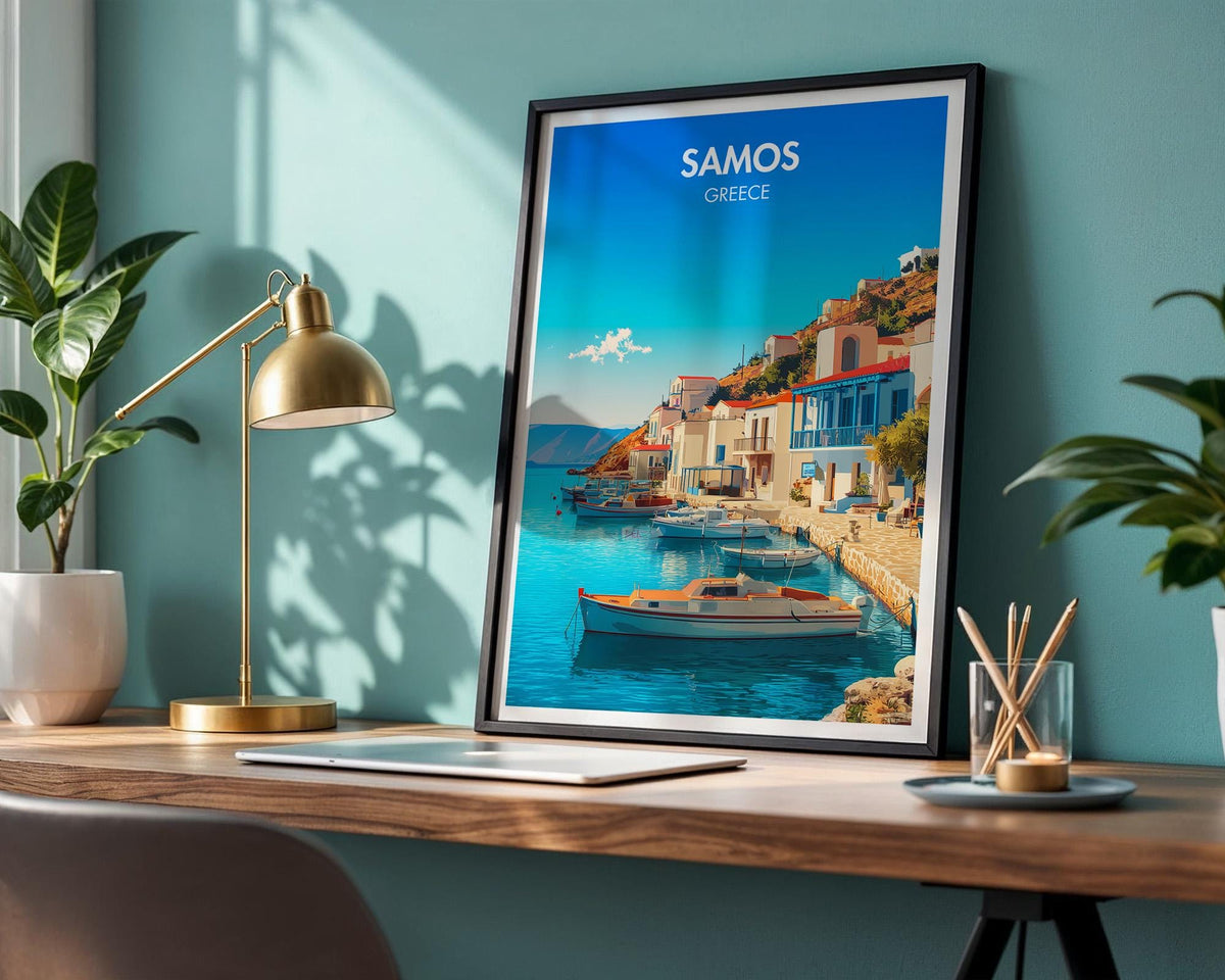 Samos Poster - WanderWall