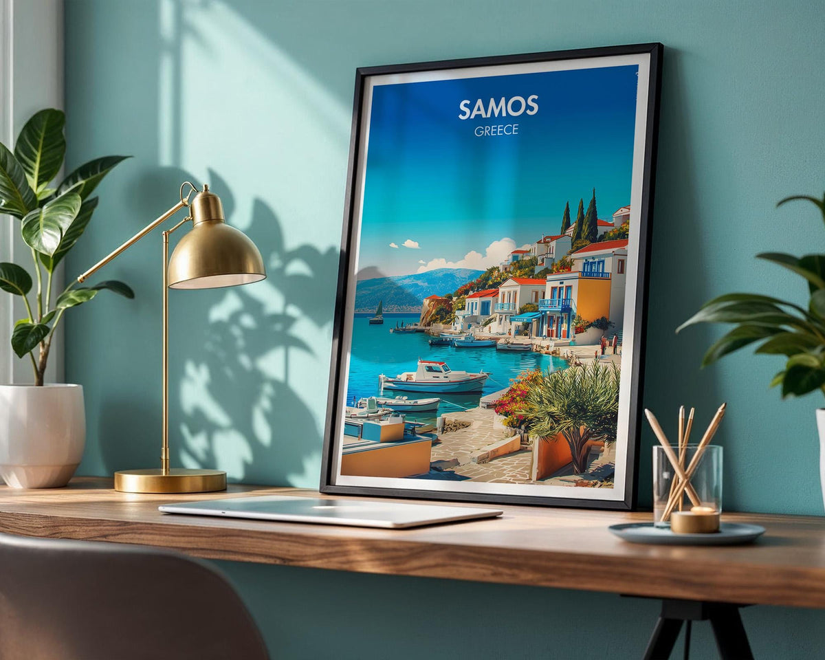 Samos Poster - WanderWall