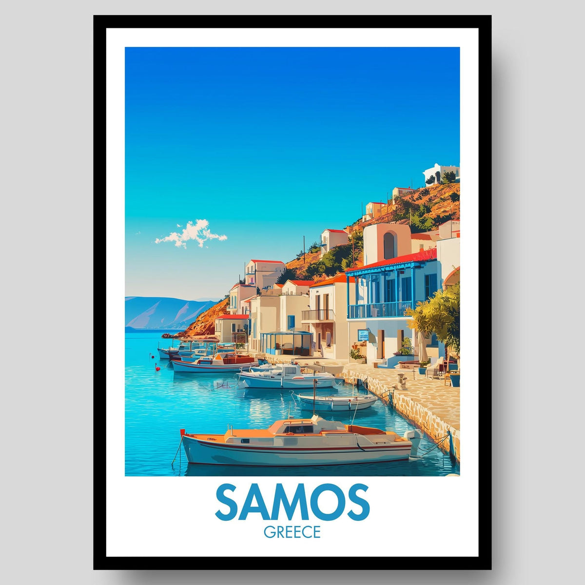Samos Poster - WanderWall