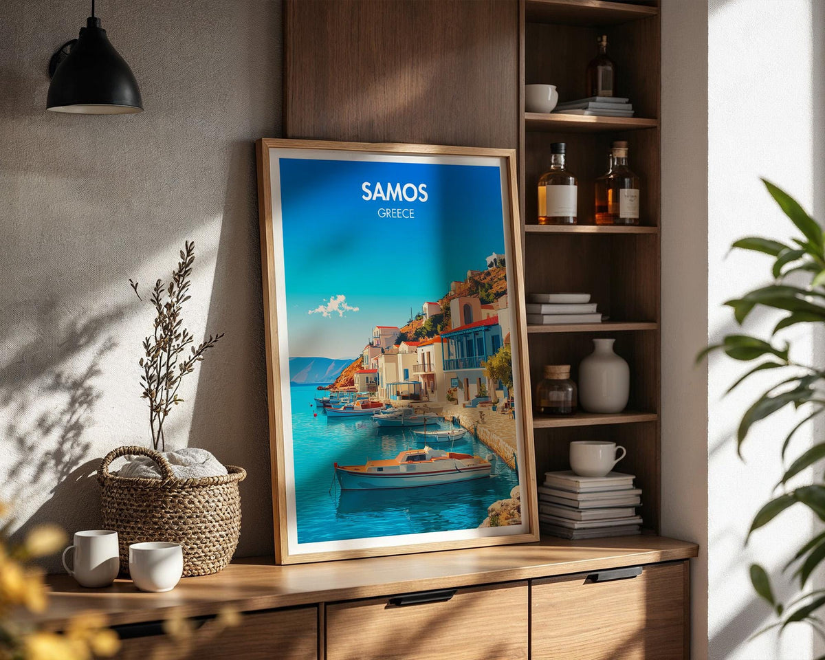 Samos Poster - WanderWall