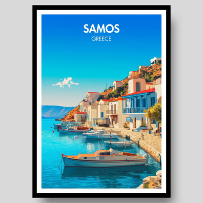 Samos Poster - WanderWall