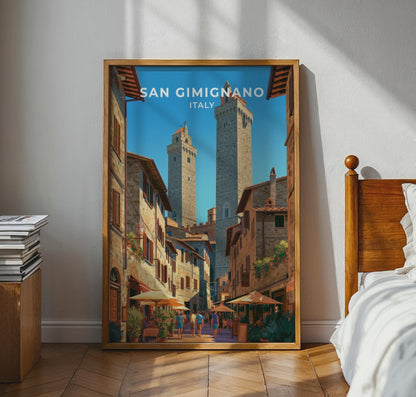 San Gimignano Poster - WanderWall