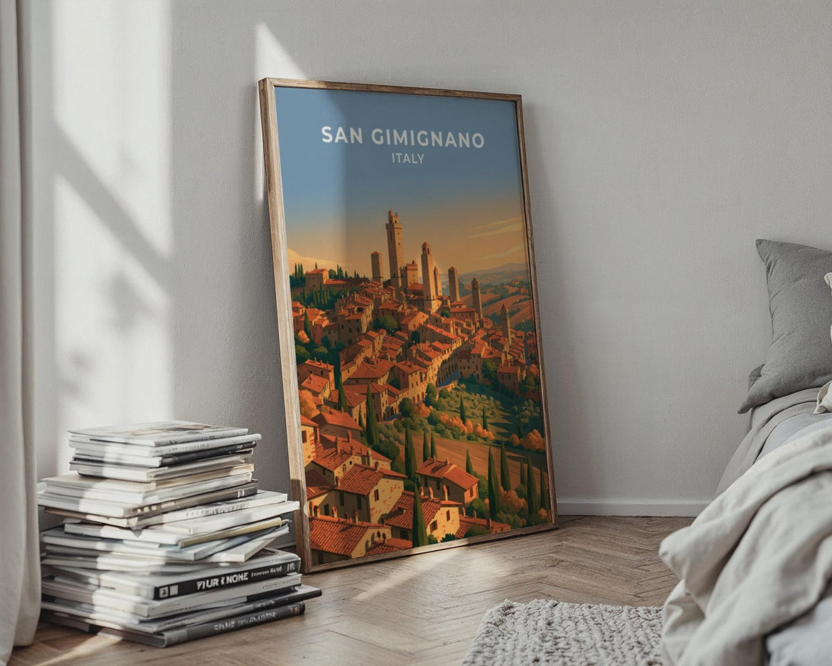 San Gimignano Poster - WanderWall