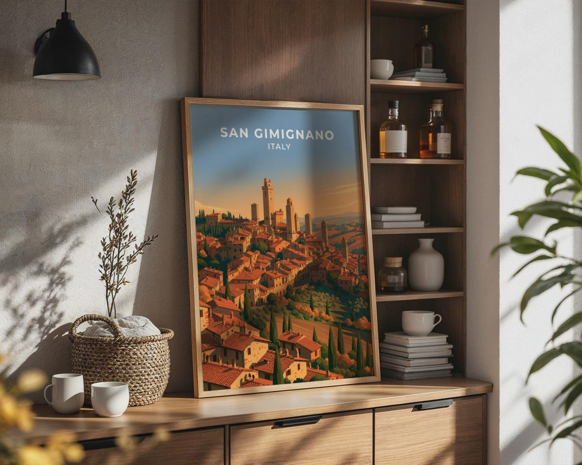 San Gimignano Poster - WanderWall