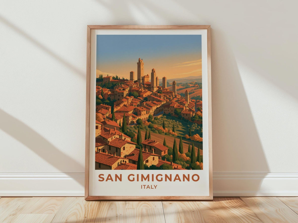San Gimignano Poster - WanderWall