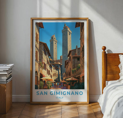 San Gimignano Poster - WanderWall