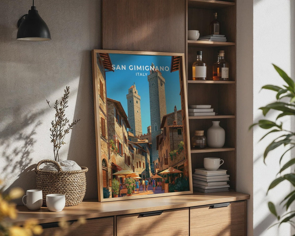 San Gimignano Poster - WanderWall