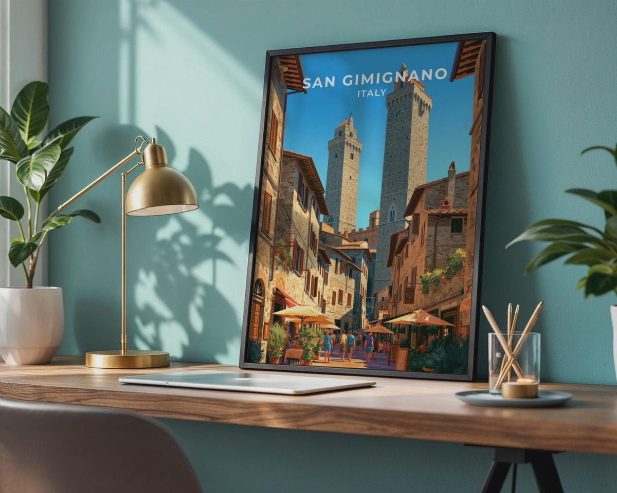 San Gimignano Poster - WanderWall