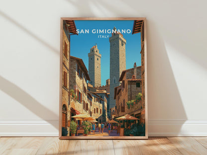 San Gimignano Poster - WanderWall